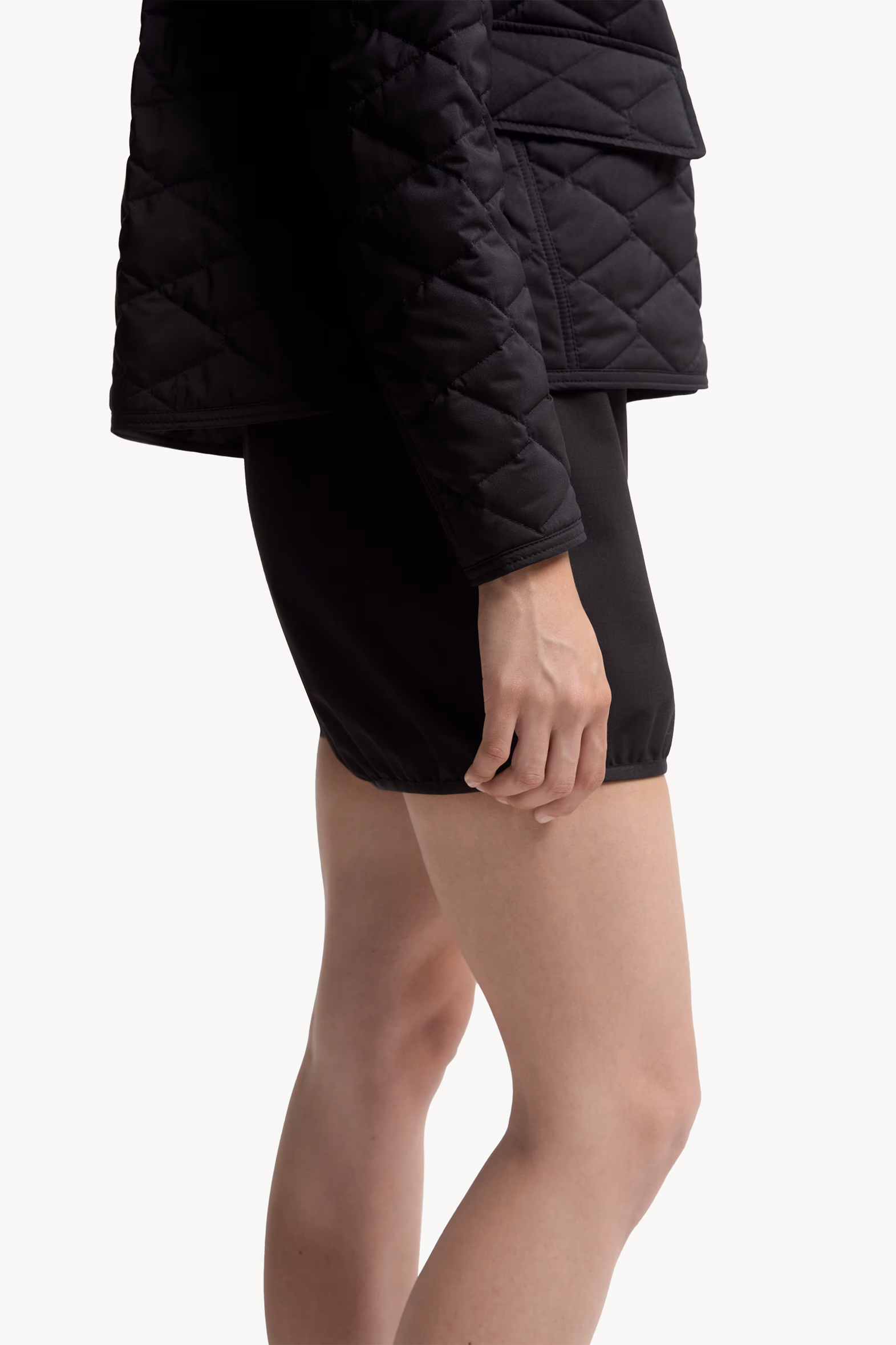 Citno Taffeta Short Down Jacket Women Black Moncler 6